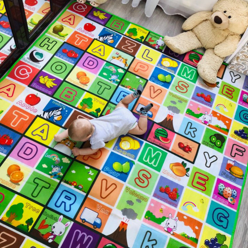 Kids Education Rug - 180*120 سنتيمتر الطفل تلعب حصيرة الأطفال