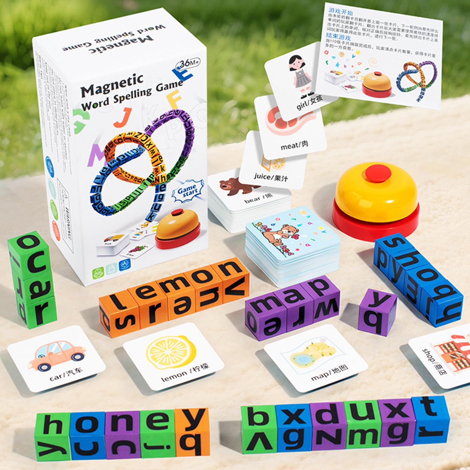 Sight Word Game - مجموعة ألعاب تهجئة الكلمات باستخدام المغناطيس