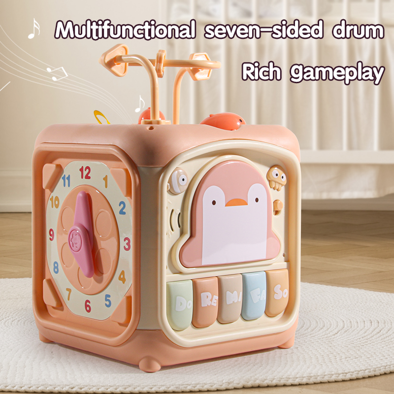 مكعب نشاط موسيقي تعليمي 7 في 1 - مراجعة Kids Education Music وسعره