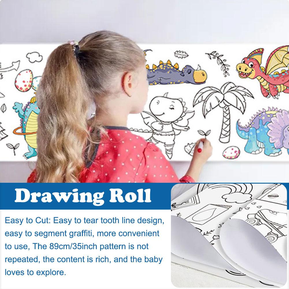 لفة رسم جرافيتي للأطفال ، ورق  - مراجعة Kids Education Laptop وسعره