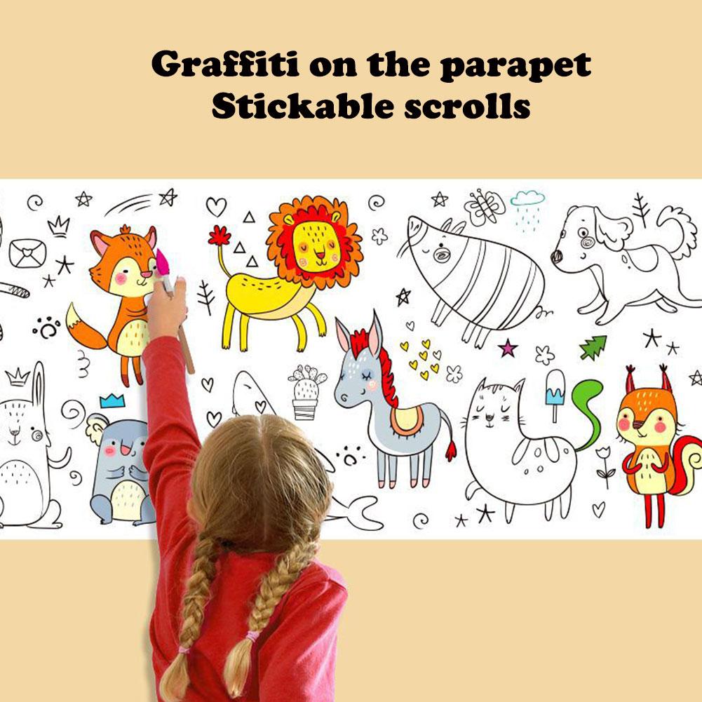 لفة رسم جرافيتي للأطفال ، ورق  - مراجعة Kids Education Laptop وسعره