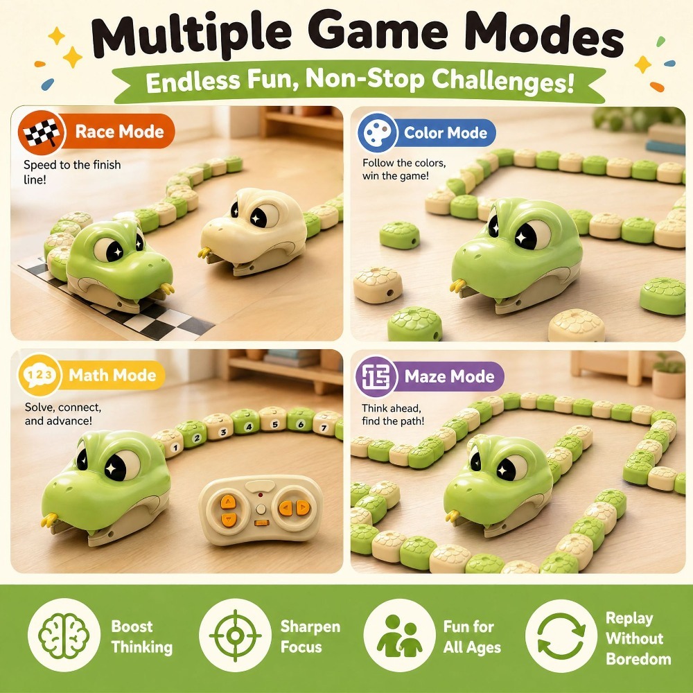 لعبة سيارة الثعبان المغناطيسي  - مراجعة Kids Educational Gadget وسعره