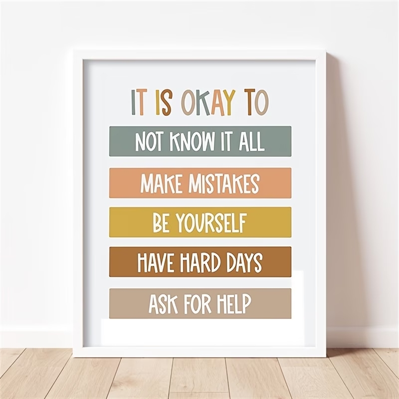 لوحة قماشية مطبوعة بتصميم عصري - مراجعة Kids Educational Posters وسعره