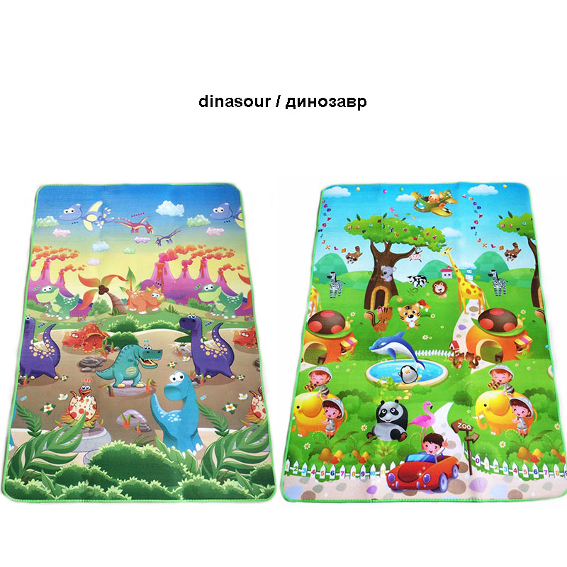 180*120 سنتيمتر الطفل تلعب حصي - مراجعة Kids Education Rug وسعره