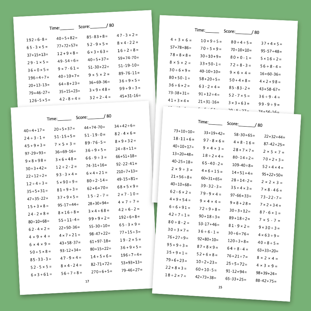 كتاب تمارين الرياضيات للأطفال: - مراجعة Sight Word Game وسعره
