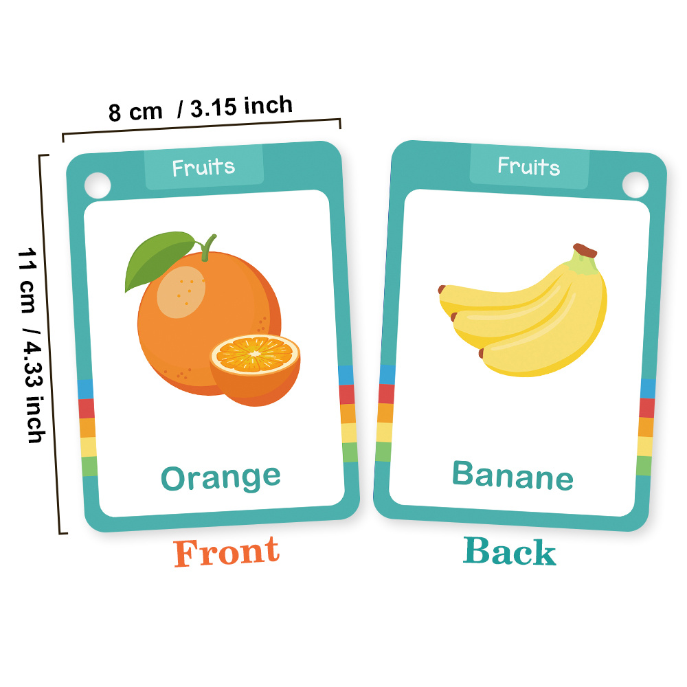 25 قطعة من بطاقات التعلم المفر - مراجعة Kids Educational Posters وسعره