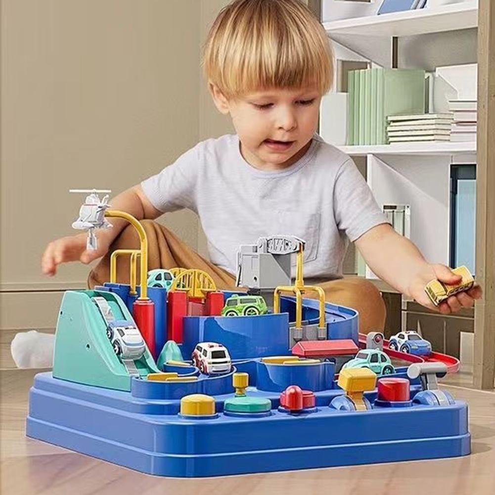 سباق السكك الحديدية سيارة نموذ - مراجعة Kids Educational Gadget وسعره