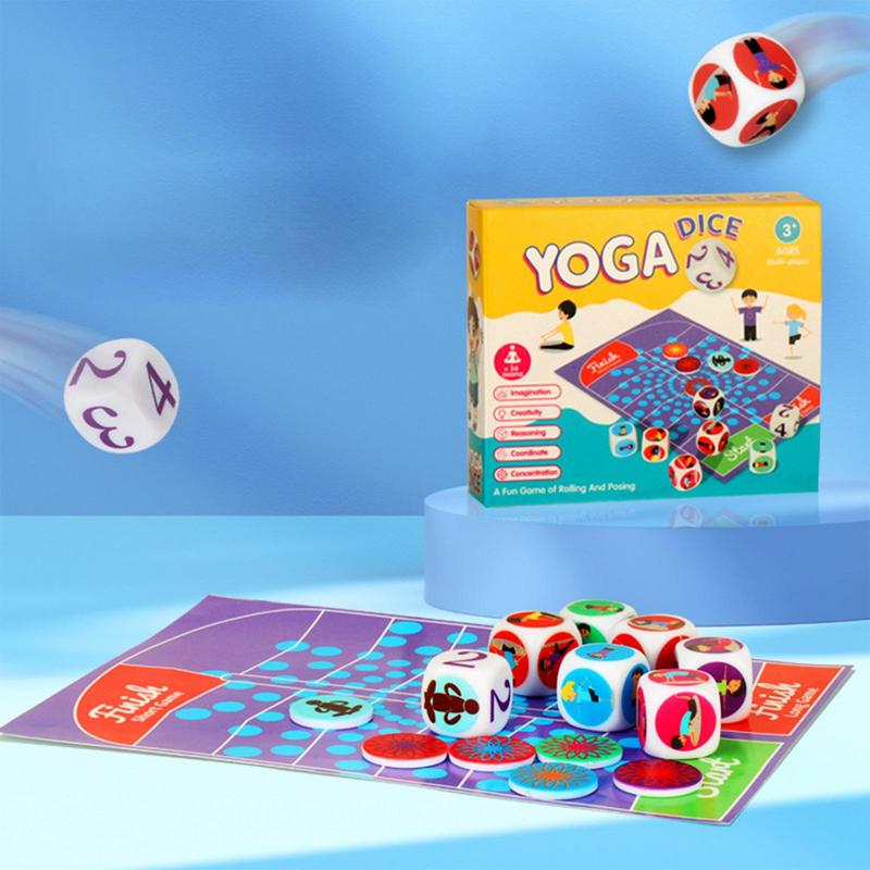 نرد تمرين للأطفال، نرد يوجا مم - مراجعة Kids Yoga Education وسعره