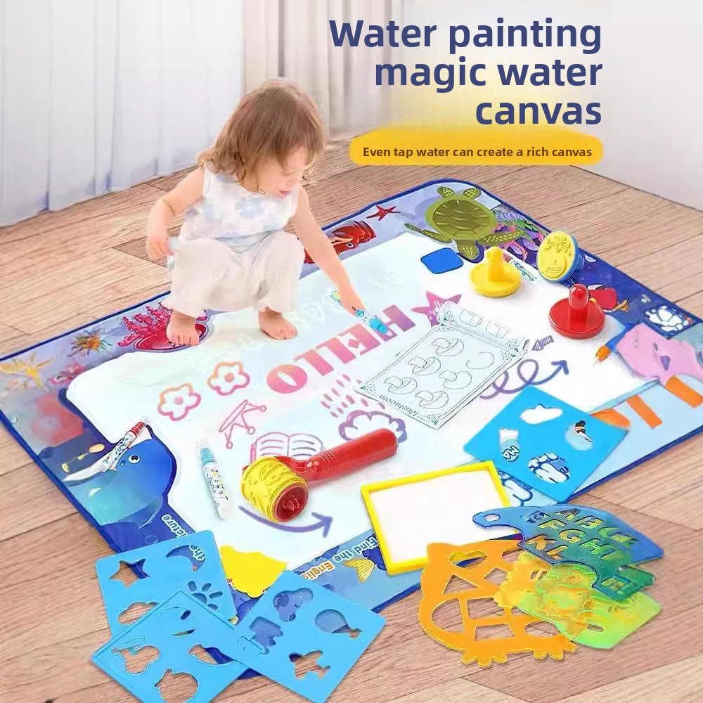 لوحة رسم سحرية كبيرة للأطفال ب - مراجعة Kids Education Rug وسعره
