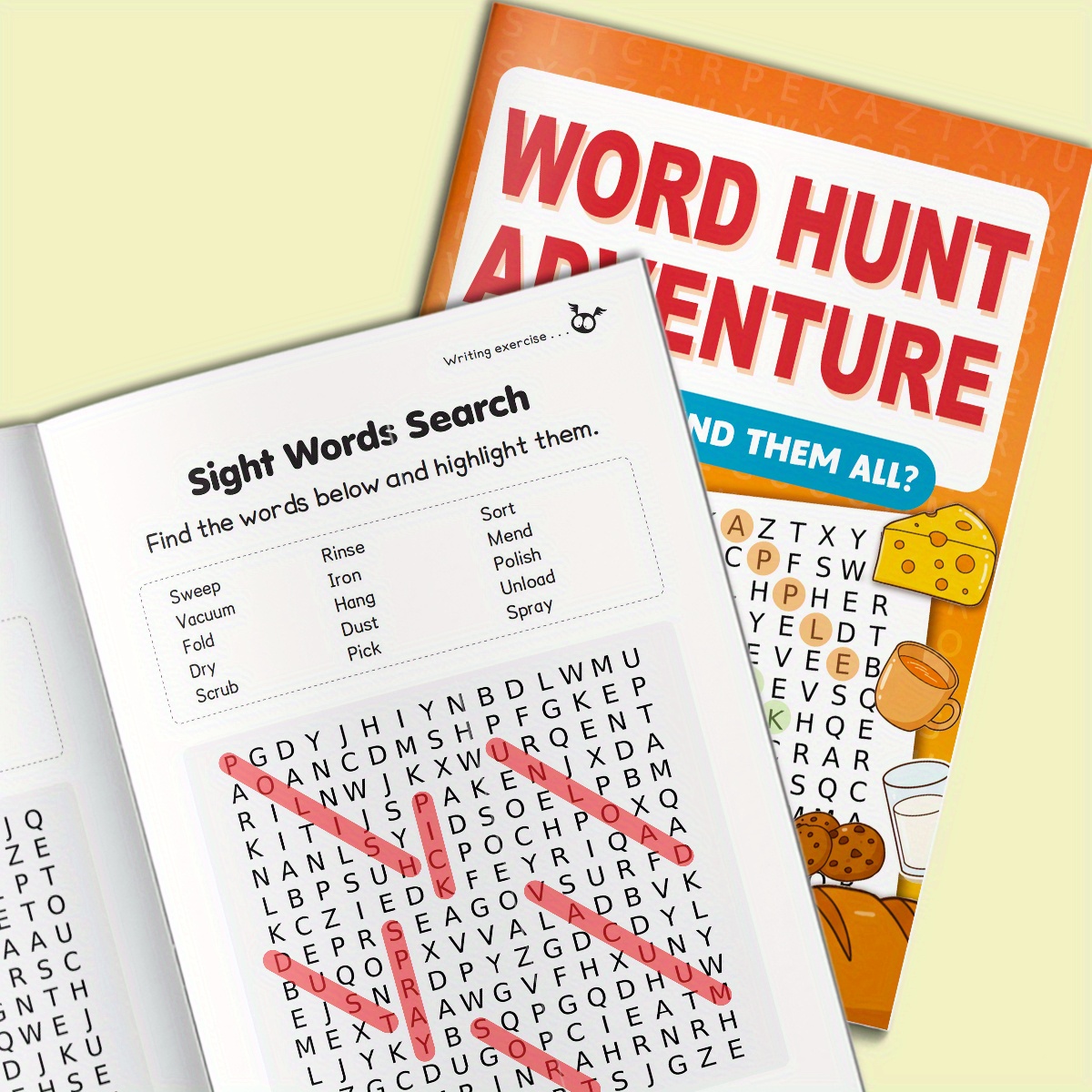 مغامرة البحث عن الكلمات، كتاب  - مراجعة Sight Word Game وسعره