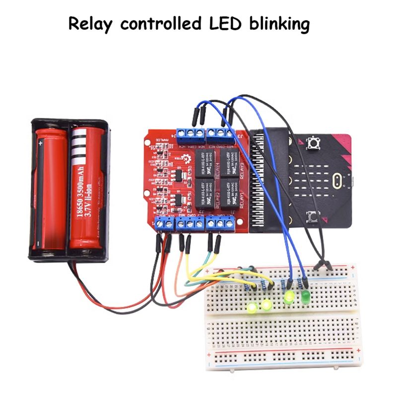 وحدة ترحيل A64I Microbit بأربع - مراجعة Kids Education Channel وسعره
