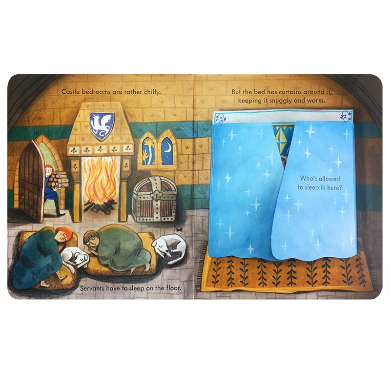 Usborne Peep Inside The Castle - مراجعة Kids Education Age وسعره