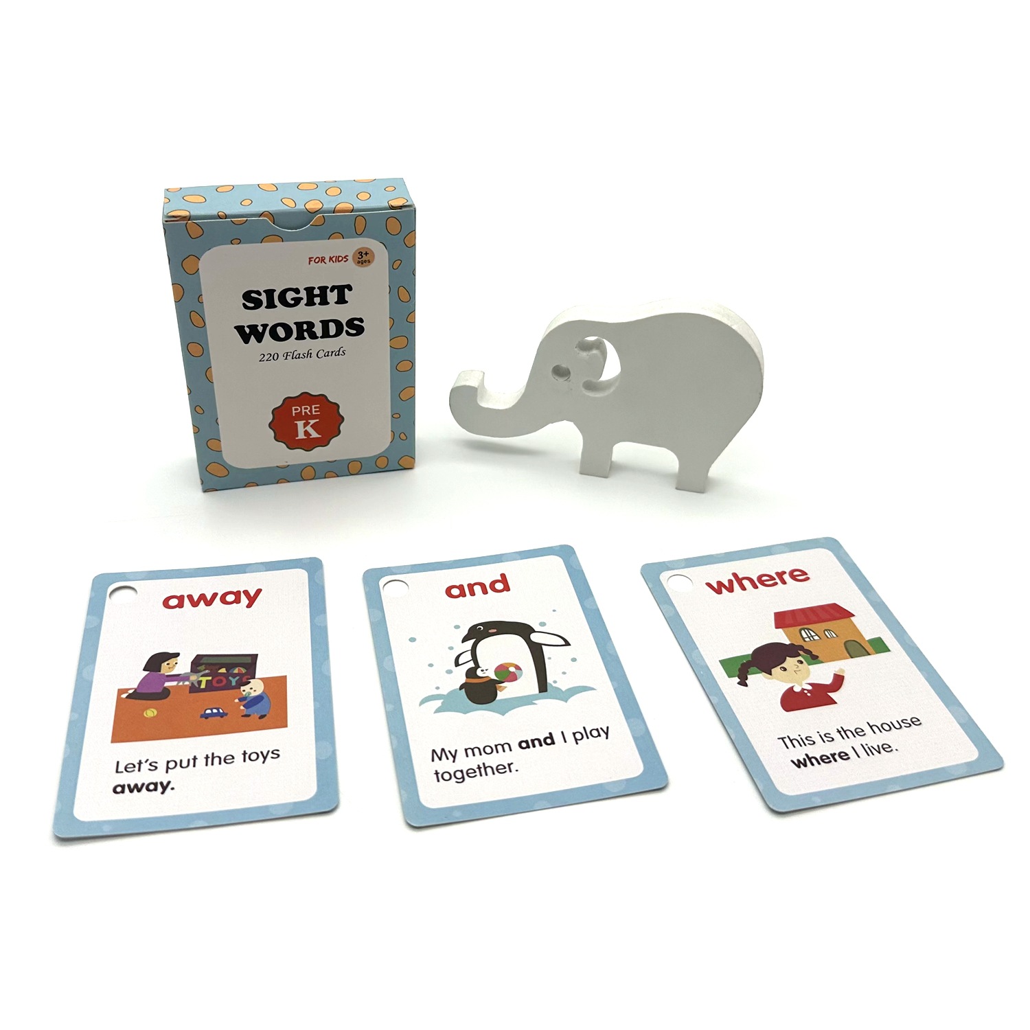 220 كلمة بطاقة فلاش إنجليزية ل - مراجعة Sight Word Game وسعره