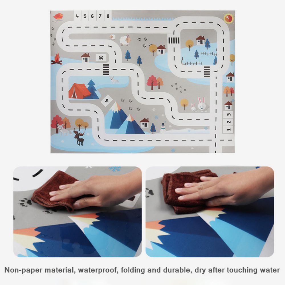 130*100 سنتيمتر الطفل تلعب حصي - مراجعة Kids Education Rug وسعره