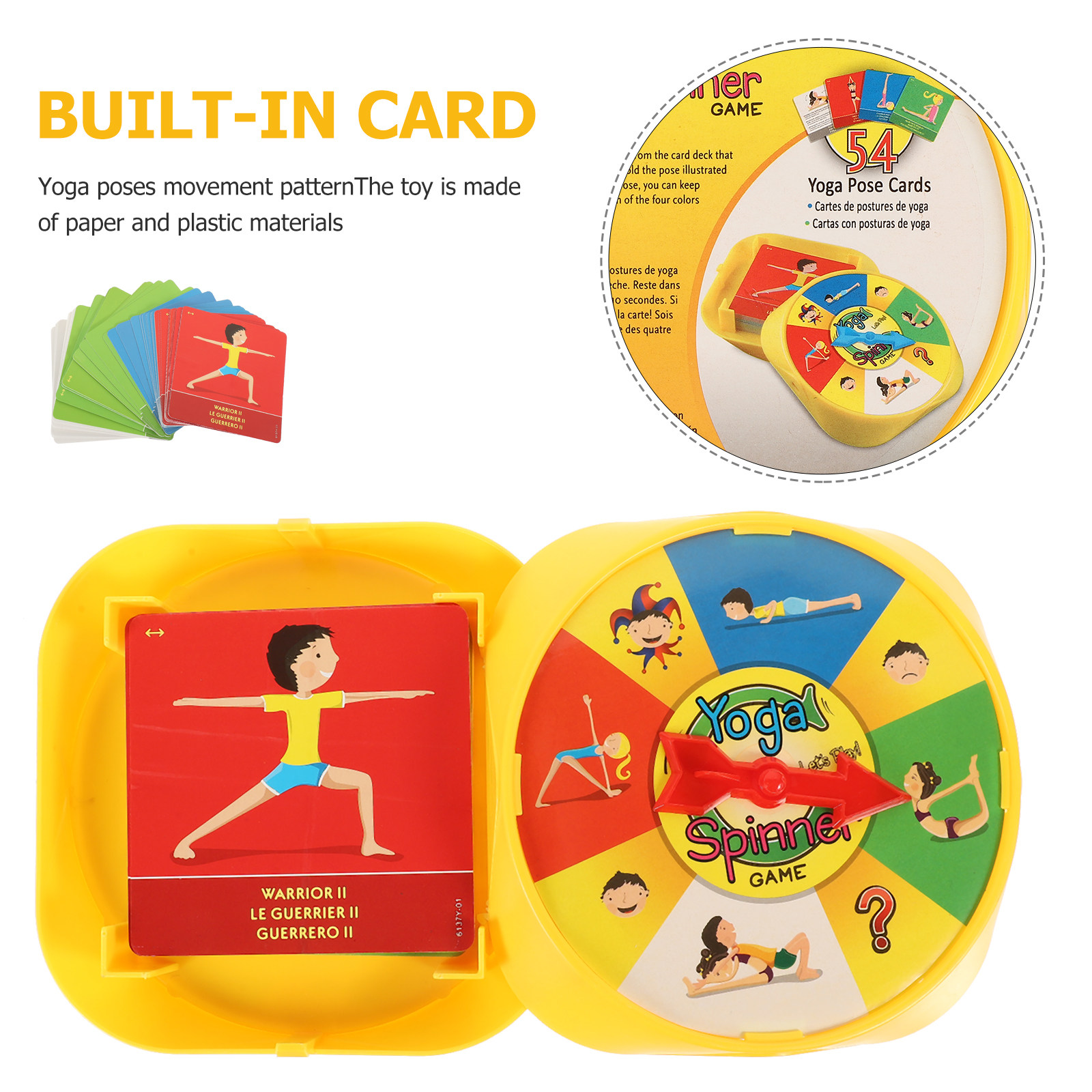 مجموعة واحدة من ألعاب اليوغا ا - مراجعة Kids Yoga Education وسعره