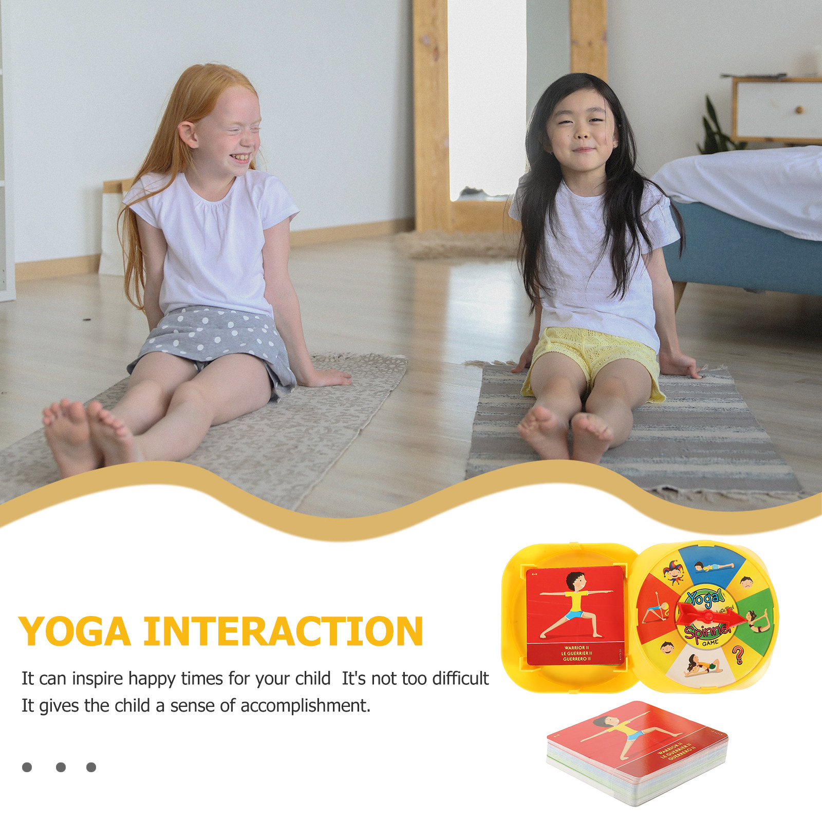 مجموعة واحدة من لعبة اليوغا ال - مراجعة Kids Yoga Education وسعره