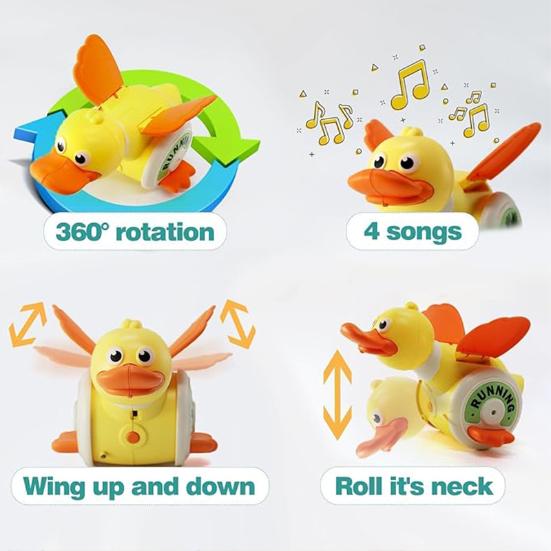 طفل الكهربائية الدورية بطة مقل - مراجعة Kids Education Music وسعره