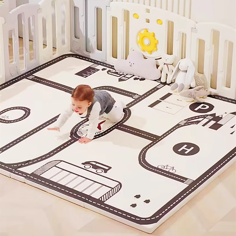 طفل تلعب حصيرة مقاوم للماء لين - مراجعة Kids Yoga Education وسعره