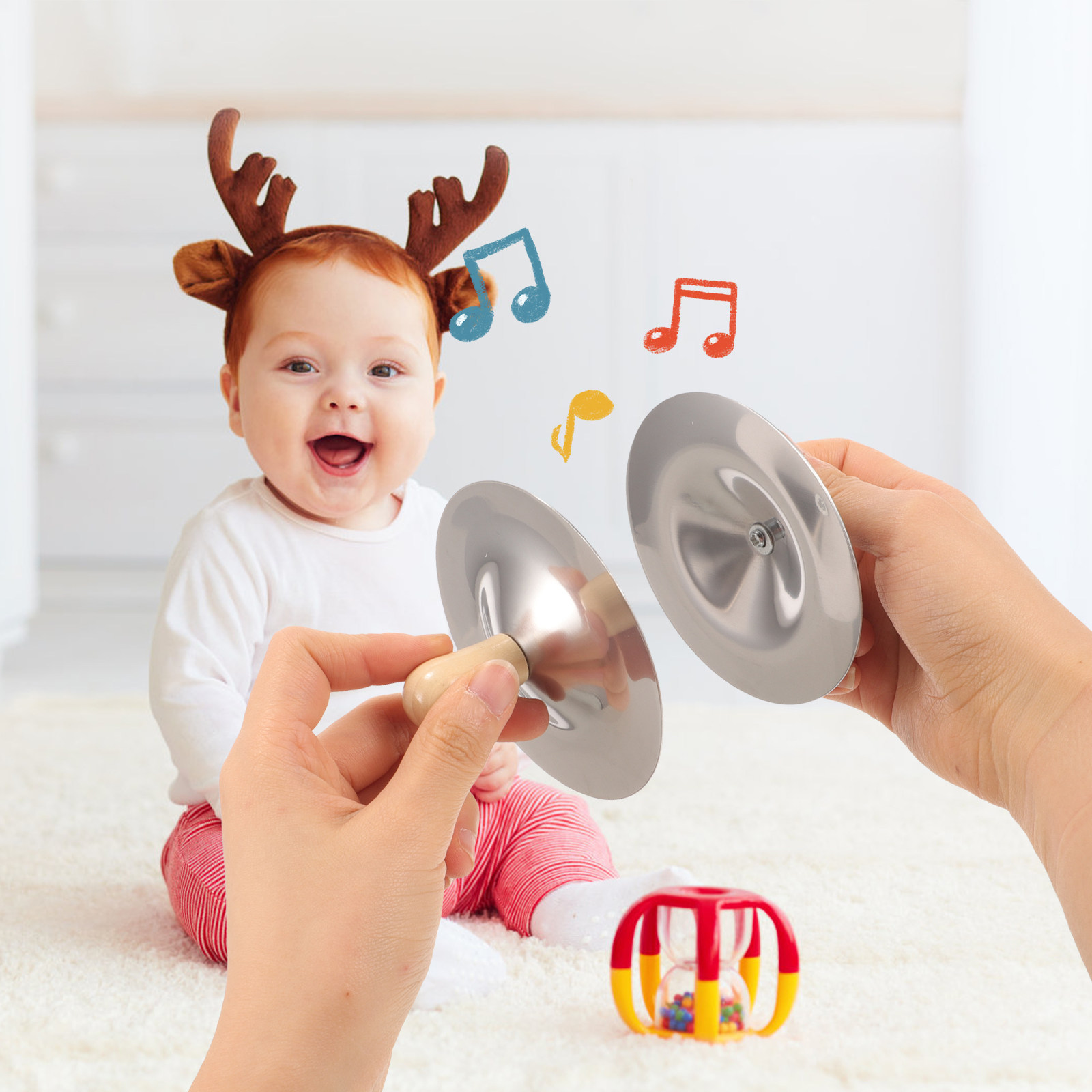 قطعتان من صنجات الأصابع الصغير - مراجعة Kids Education Music وسعره