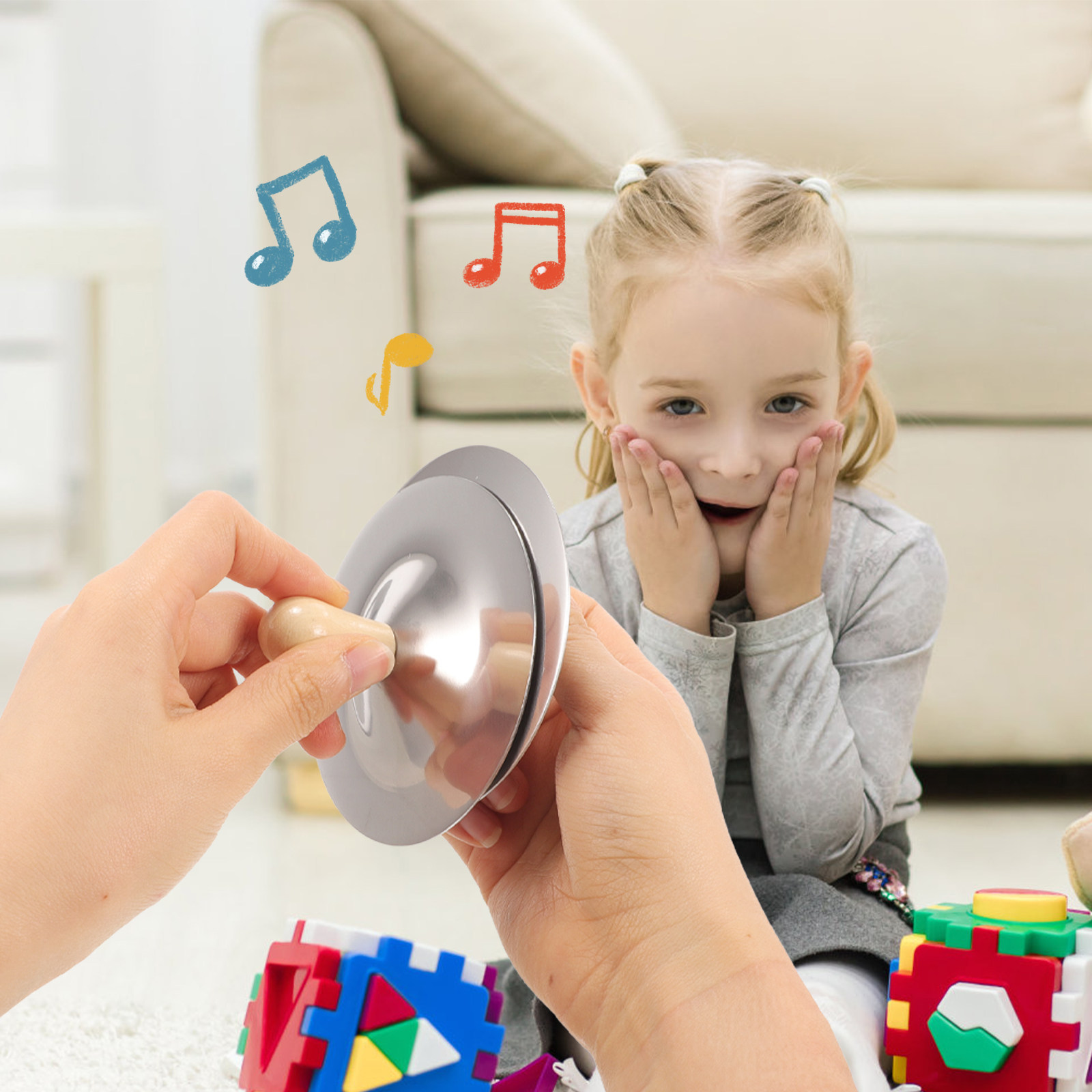 قطعتان من صنجات الأصابع الصغير - مراجعة Kids Education Music وسعره