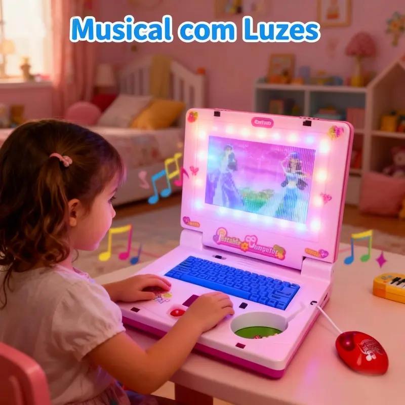 لعبة كمبيوتر محمول موسيقية صغي - مراجعة Kids Education Laptop وسعره