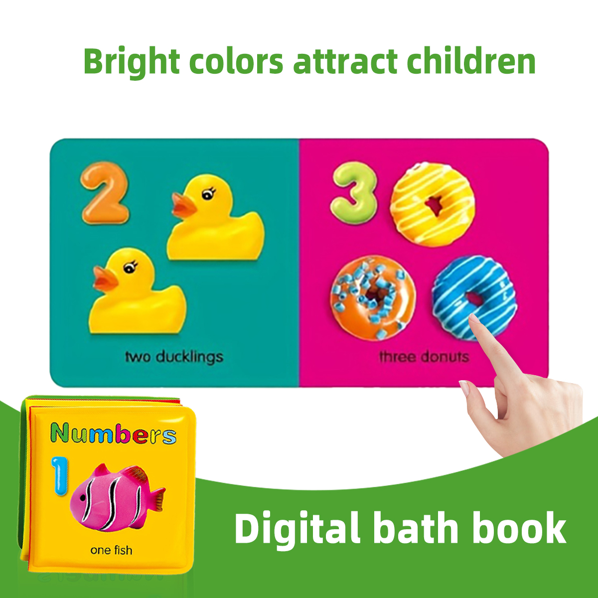 كتب حمام الأطفال العائمة للطفل - مراجعة Kids Education Age وسعره